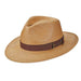 Withers Toyo Fedora Hat - Brooklyn Hat Co - Urban Essentials Collection Fedora Hat Brooklyn Hat bkn1512TT Toast M/L (58 cm) 