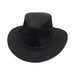Black Soaka Hat for Small Heads - Kakadu Australia Safari Hat Kakadu    