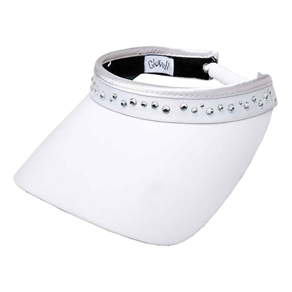 Bling Golf Sun Visor with Coil Lace - Glove It Visors  display picture 3