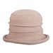 Boiled Wool Beanie Pleated Crown Winter Hat - Scala Hat, Beanie - SetarTrading Hats 
