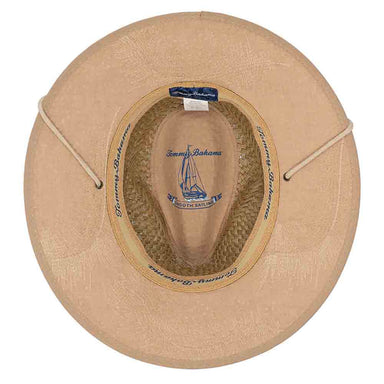 Bond Rush Straw Safari Hat with Chin Cord - Tommy Bahama, Safari Hat - SetarTrading Hats 
