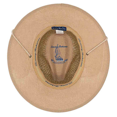 Bond Rush Straw Safari Hat with Chin Cord - Tommy Bahama Safari Hat Tommy Bahama Hats