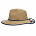 Bondi Rush Straw Safari Hat with Chin Cord - Tommy Bahama, Safari Hat - SetarTrading Hats 