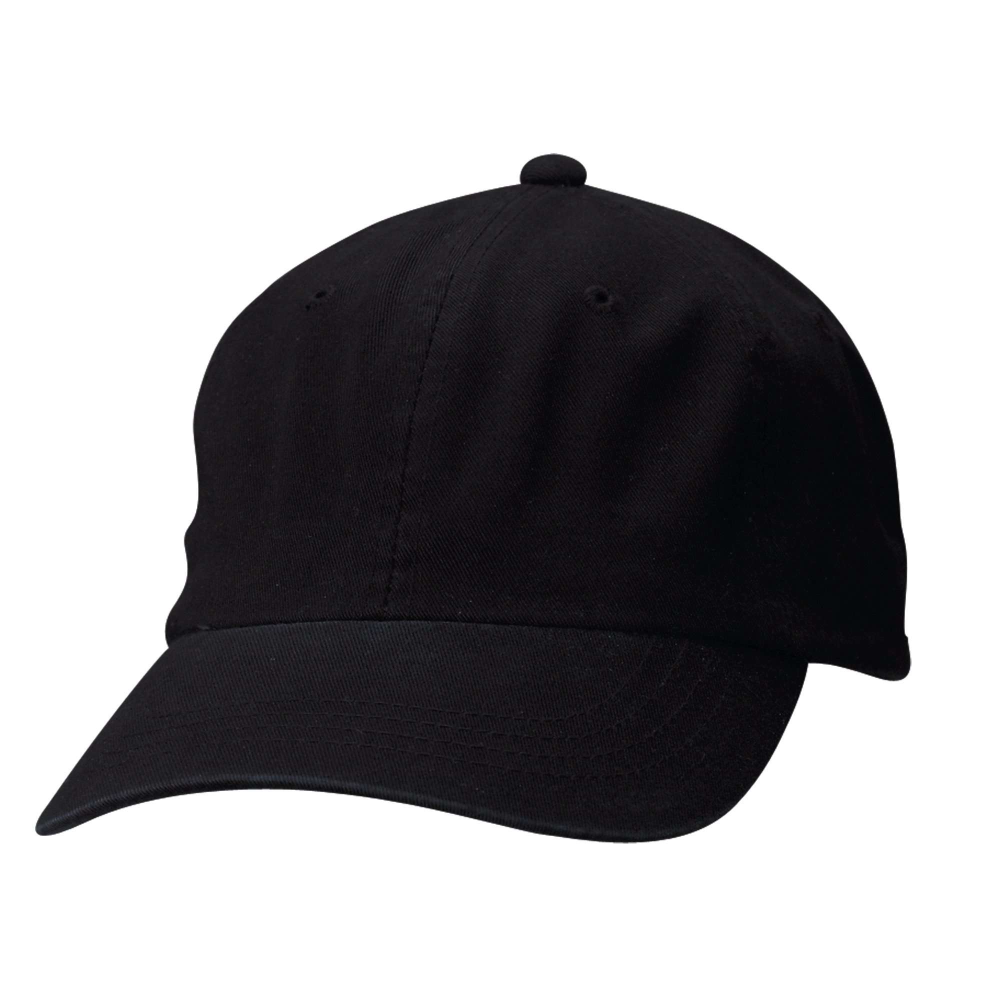 DPC Kid's Twill Baseball Cap Cap Dorfman Hat Co. KSc108BK Black  