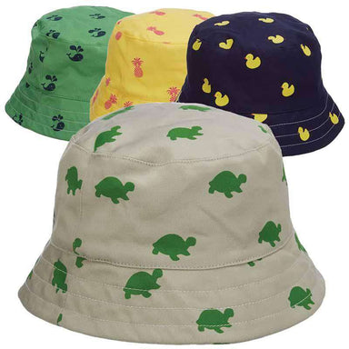 Cotton Bucket Hat for Toddlers - Scala Hats for Kids, Bucket Hat - SetarTrading Hats 