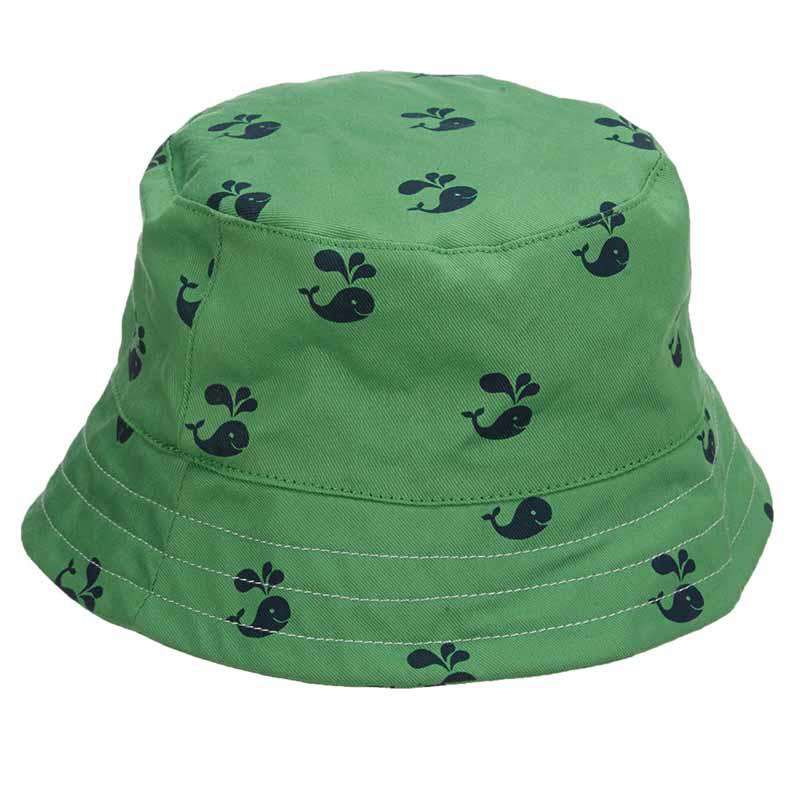 Cotton Bucket Hat for Toddlers - Scala Hats for Kids Bucket Hat Scala Hats c913gn Green 2-4x 