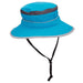 Microfiber Boonie for Toddlers - Scala Hats for Kids Bucket Hat Scala Hats c914tq Turquoise 2-6x 