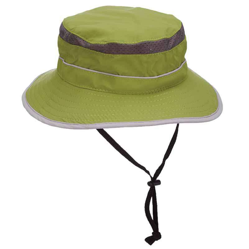 Microfiber Boonie for Toddlers - Scala Hats for Kids Bucket Hat Scala Hats c914lm Lime 2-6x 