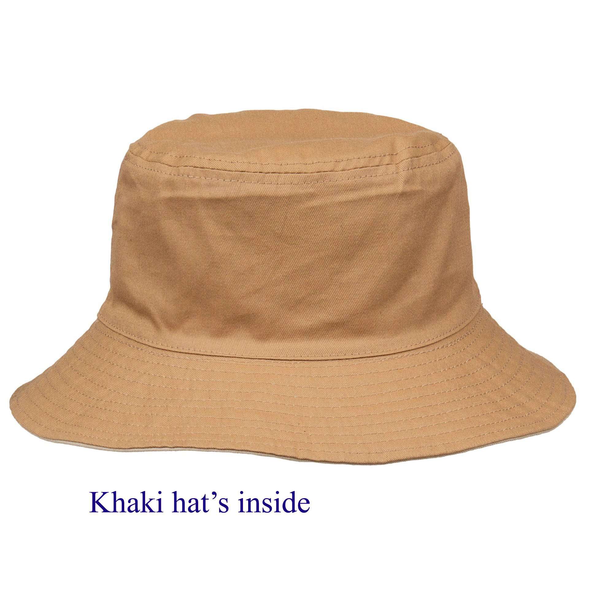 Reversible Cotton Bucket Hat - Karen Keith Hats Bucket Hat Great hats by Karen Keith