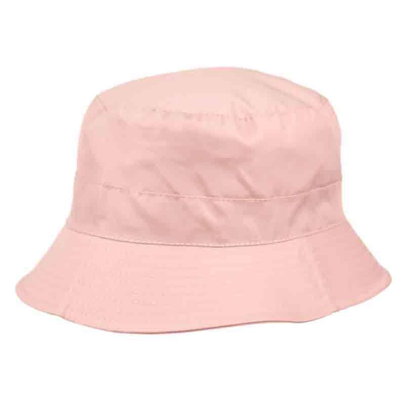 Packable Rain Hat with Zipper Pocket - Angela & William Bucket Hat Epoch Hats cl3056pk Pink  
