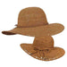 Hand Crocheted Raffia Floppy Hat - Callanan Hats, Wide Brim Sun Hat - SetarTrading Hats 