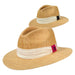 Matte Raffia Safari Hat by Callanan Safari Hat Callanan Hats    
