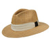 Matte Raffia Safari Hat by Callanan Safari Hat Callanan Hats CR216BK Black Medium (57 cm) 