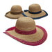 Crocheted Raffia Wide Brim Sun Hat - Callanan Hats, Wide Brim Sun Hat - SetarTrading Hats 
