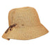 Summer Cloche with Wax Cord - Cappelli Straworld Cloche Cappelli Straworld csw220nt Natural  