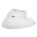 Large Roll-Up Sun Visor with Sequins - Cappelli Straworld, Visor Cap - SetarTrading Hats 