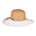 Cappelli Toyo Wide Brim Sun Hat Wide Brim Sun Hat Cappelli Straworld csw243WH White  