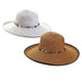 Large Shapeable Brim Sun Hat by Cappelli Straworld Wide Brim Hat Cappelli Straworld    
