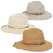 Safari Hat with Rhinestone and Beads Band - Scala Hats Safari Hat Scala Hats    