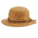 Ladies Natural Raffia Safari Pith Helmet - Cappelli Straworld Safari Hat Cappelli Straworld CSW330 Natural Medium (57 cm) 