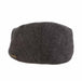 Charcoal Grey Herringbone Flat Cap - Stetson Hat Flat Cap Stetson Hats    