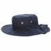 Cotton Boonie with Tropical Print Underbrim - DPC Hats Bucket Hat Dorfman Hat Co.    