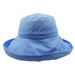 Cotton Breton Hat with Shapeable Brim - Milani Hat Kettle Brim Hat Milani Hats bh010LB Sky Blue M/L (57 - 58 cm) 
