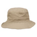 Cotton Bucket Hat with Drawstring - Karen Keith Hats Bucket Hat Great hats by Karen Keith ch50KHX Khaki L/XL (57-59 cm) 