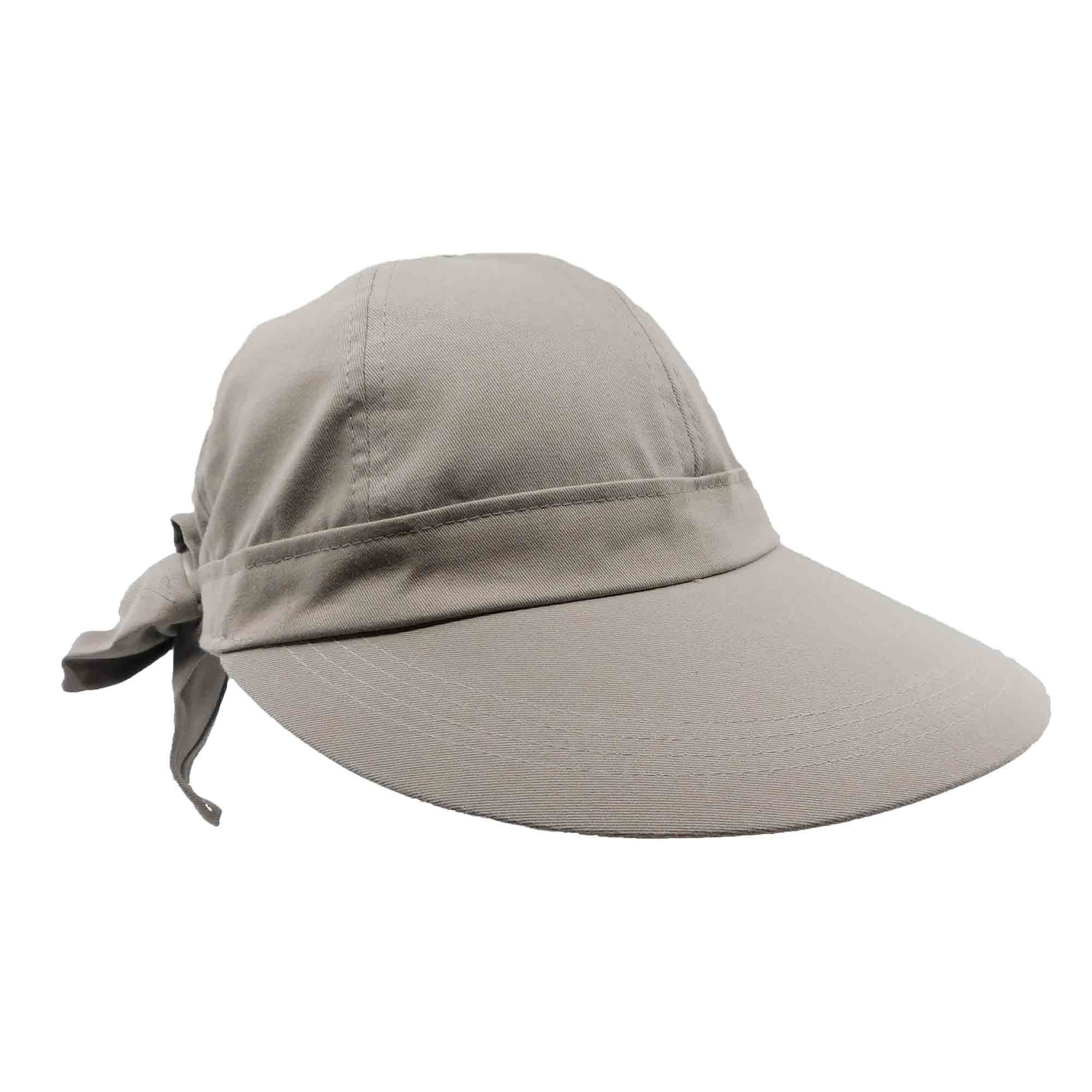 Cotton Facesaver Cap - Milani Hats Cap Milani Hats BL7103gy Grey Medium (57 cm) 