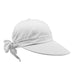 Cotton Facesaver Cap - Milani Hats Cap Milani Hats BL7103 White Medium (57 cm) 