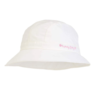 Cotton Summer Hat for Small Heads - Sunny Dayz Facesaver Hat Sun N Sand Hats HK405A-L Ivory M/L Jr. (55 cm) 
