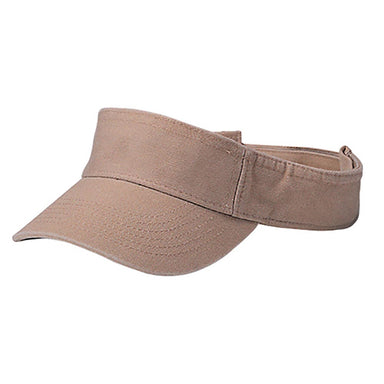 Cotton Twill Men's Pro Style Visor - Mega Cap, Visor Cap - SetarTrading Hats 