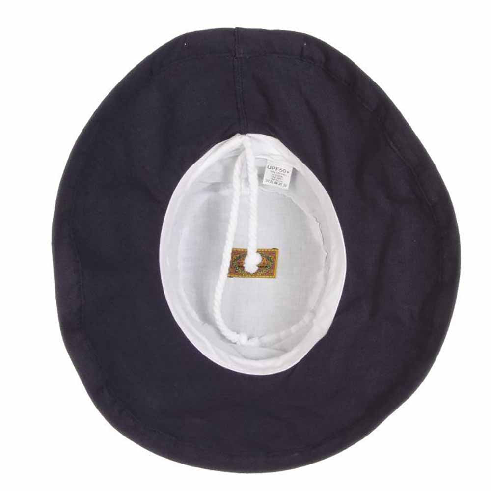 Small Head Fishing Hat With Wide Brim For Women And Men Cotton