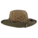 Cotton Boonie Country Camo Brim with Chin Strap - Mossy Oak Hats Bucket Hat Dorfman Hat Co.    
