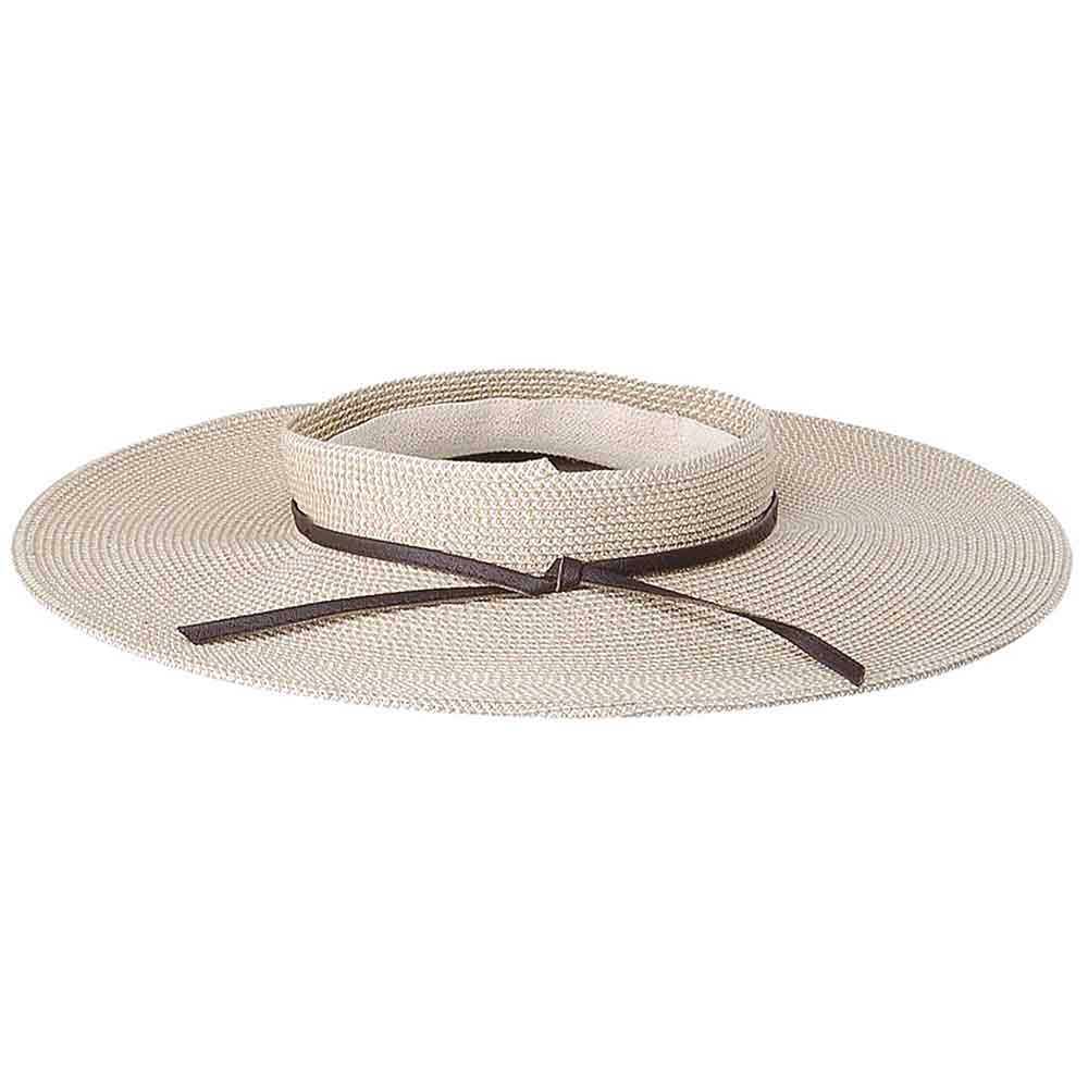 Crownless Sun Visor Hat - Packable Sun Protection for Women ...