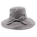 Crushable Ribbon Hat with Bow Accect - Bohemian Fashion Cloche Bohemian Fashion    
