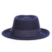 Crushable Water Repellent Wool Felt Fedora Hat - Scala Hat Fedora Hat Scala Hats    