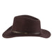 Crushable Water Repellent Wool Felt Outback Hat - Scala Hat Safari Hat Scala Hats    