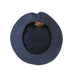 Crushable Wool Felt Cloche with Bow - Scala Hats Cloche Scala Hats    