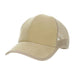 DPC Global Soaker Baseball Cap - Dorfman Hats Cap Dorfman Hat Co. BC360-NAT Natural OS 