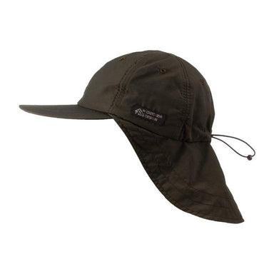 DPC Outdoor Fishing Cap with Sun Shield Cap Dorfman Hat Co. MC13-CHAR Charcoal  