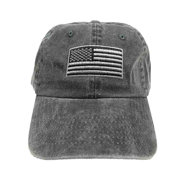 DPC Unstructured Cotton Cap with Faded USA Flag — SetarTrading Hats