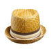 Toyo Braid Toast Fedora Hat, Fedora Hat - SetarTrading Hats 