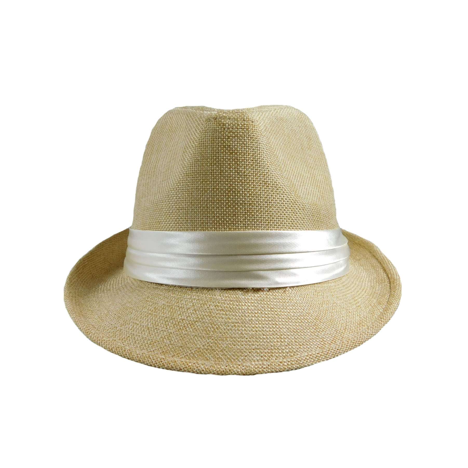 Fedora Hat with Silk Tie Fedora Hat Mentone Beach    