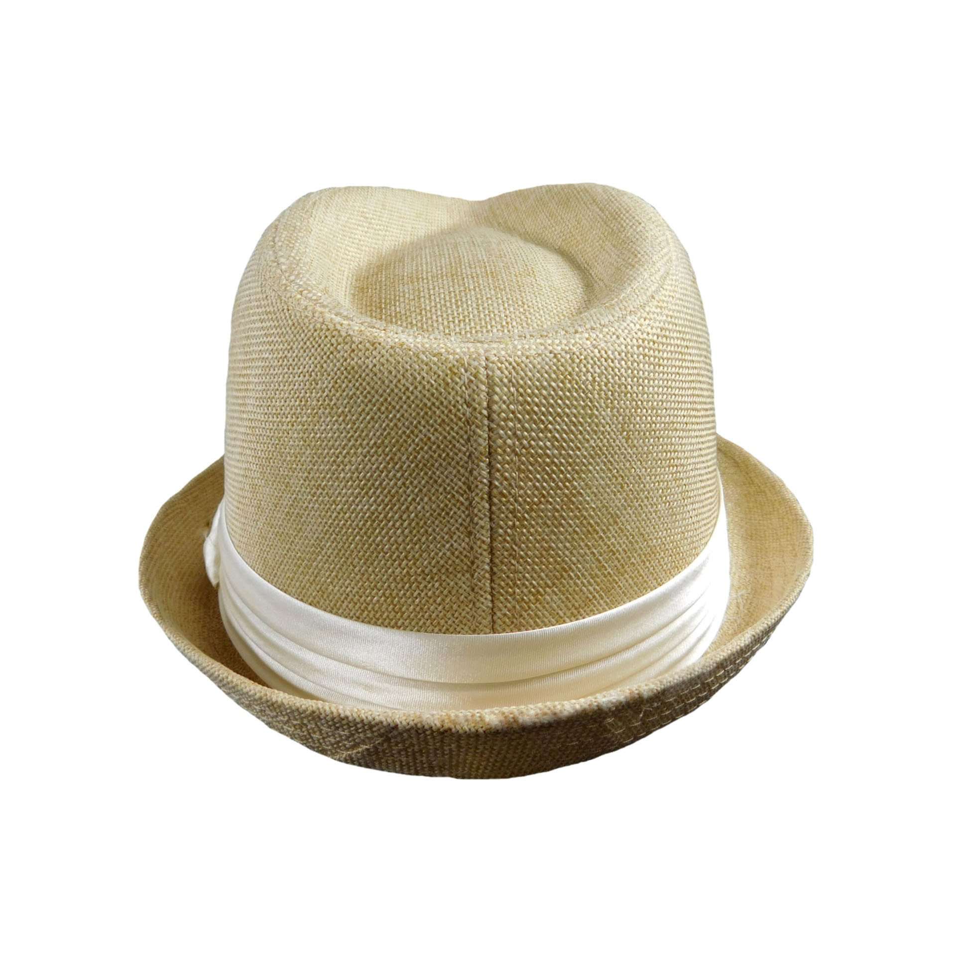 Fedora Hat with Silk Tie Fedora Hat Mentone Beach    