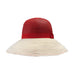 Big Brim Shapeable Straw and Ribbon Hat, Wide Brim Hat - SetarTrading Hats 
