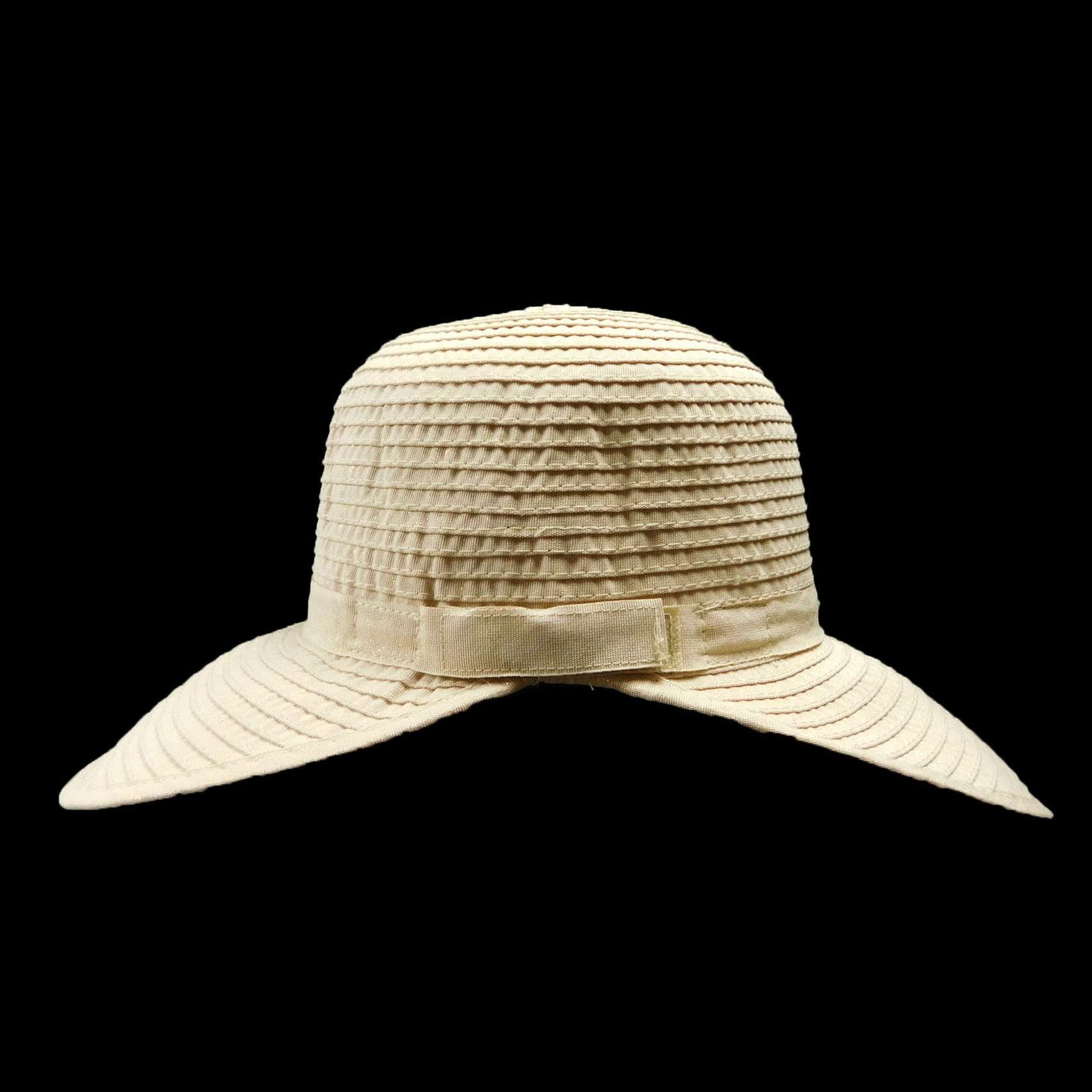 Cappelli's Iridescent Ribbon Facesaver Wide Brim Hat Cappelli Straworld    