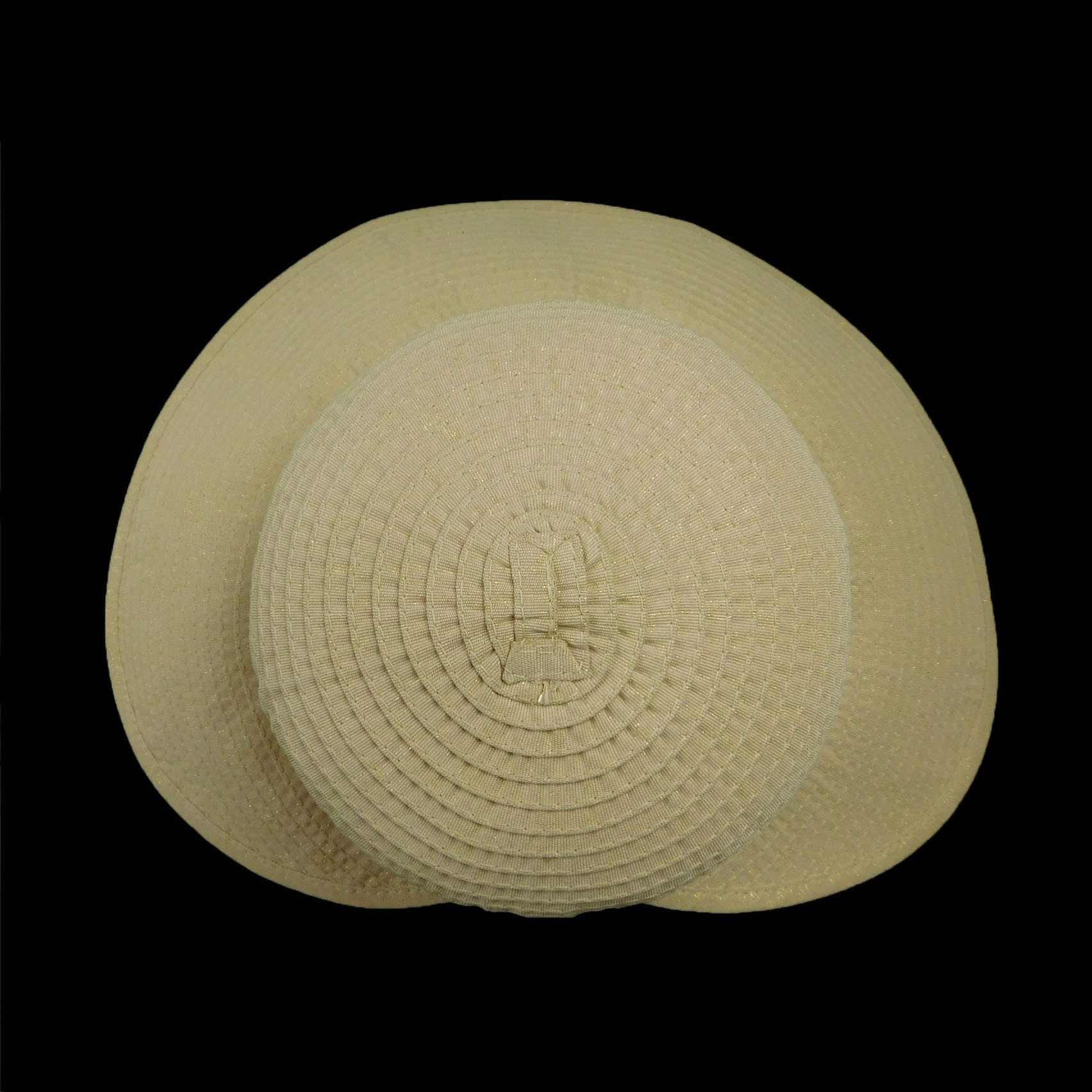 Cappelli's Iridescent Ribbon Facesaver, Wide Brim Hat - SetarTrading Hats 