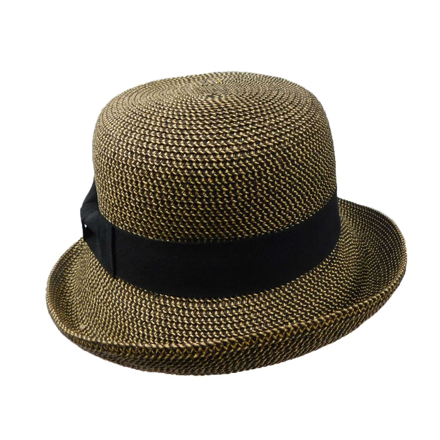 Asymmetrical Upturned Brim Cloche, Cloche - SetarTrading Hats 