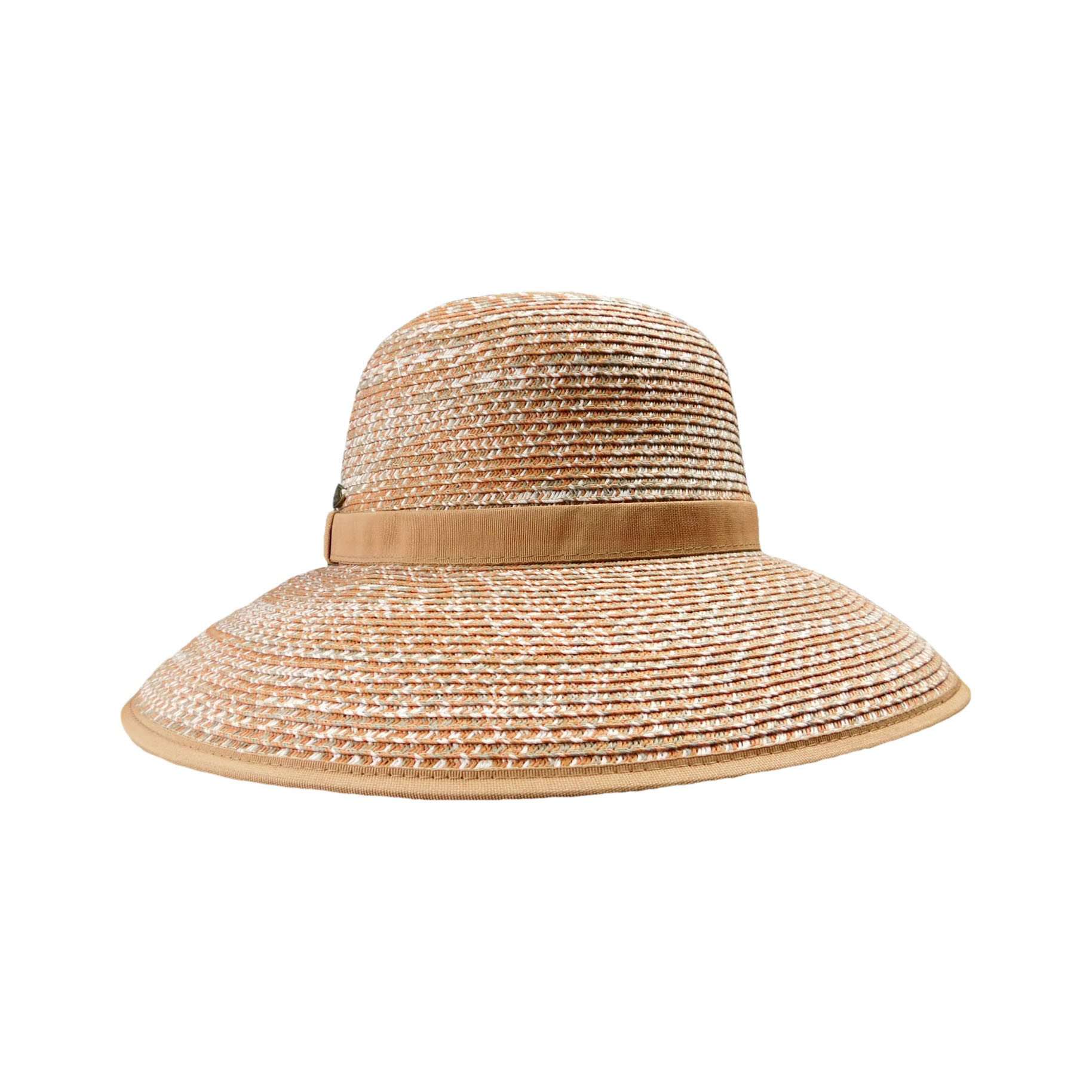 Cappelli Straworld Big Brim Sun Hat for Women Wide Brim Hat Cappelli Straworld WSPS525BN Brown Medium (57 cm) 